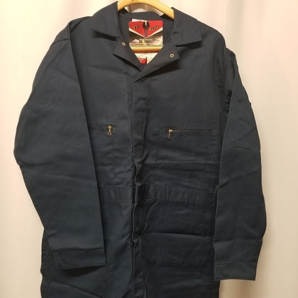 Vintage Key Imperial Key Prest Coveralls Dead Stock‎ Mechanics Work Wear NOS